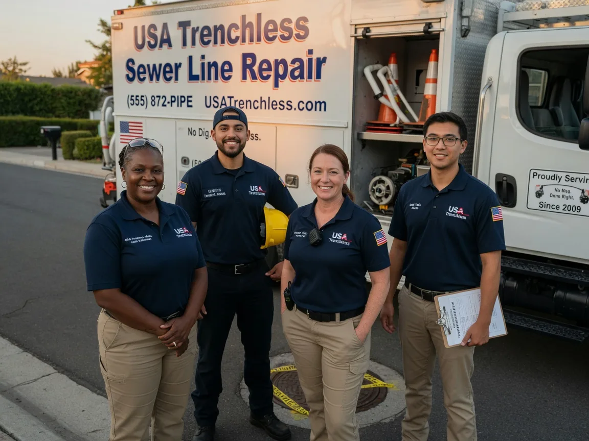 Sewer Line Repair company in Evergreen, LA